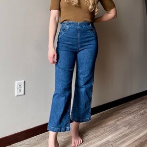 J. Crew Slim Wide Leg Denim Size 26